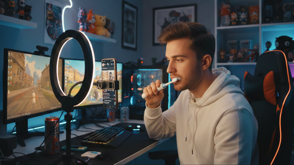 tiktokers y los dientes